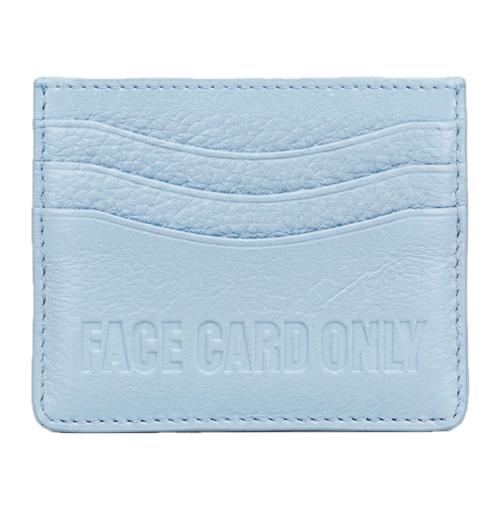 FACE CARD ONLY HOLDER - BLACK