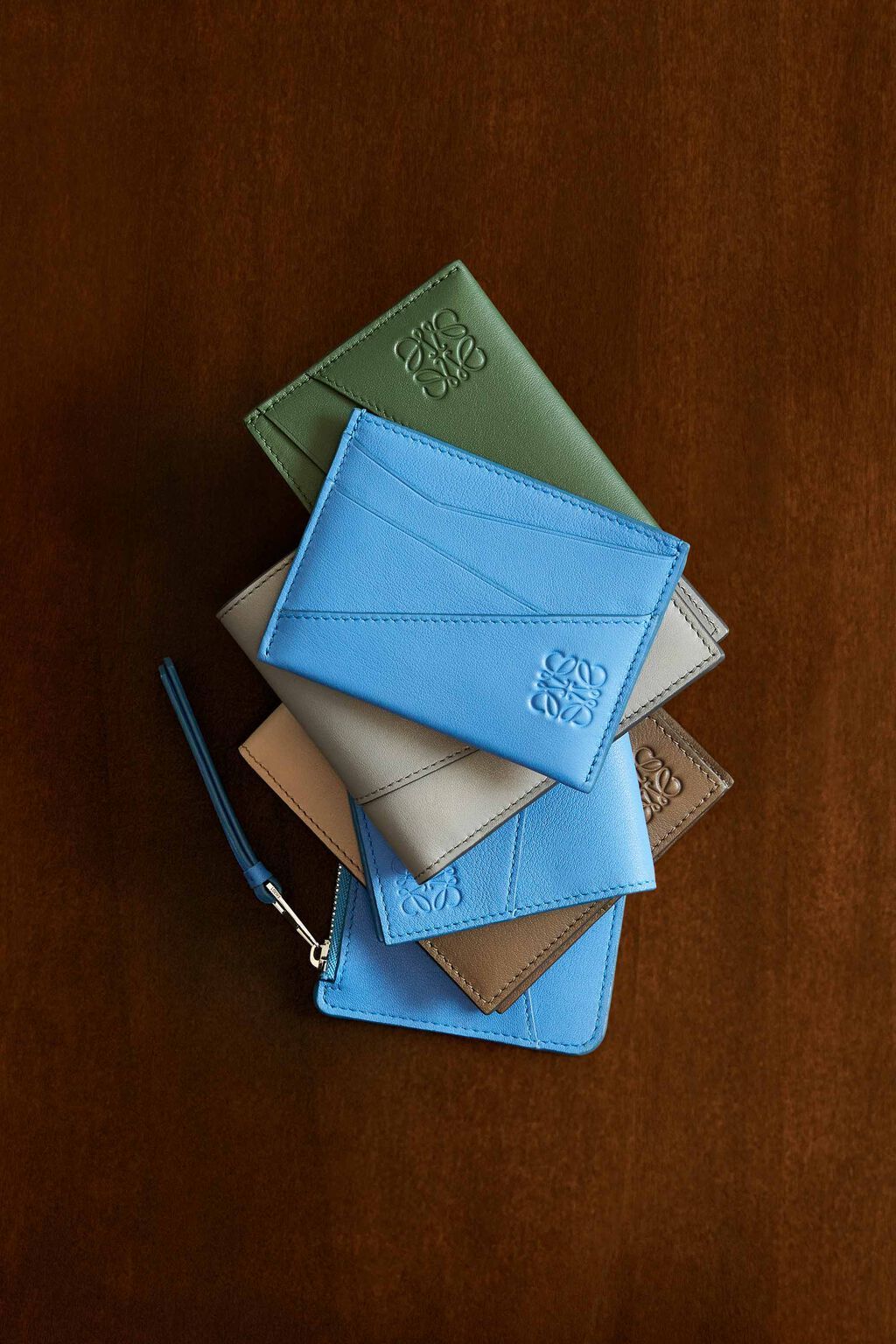 FACE CARD ONLY HOLDER - KAKI